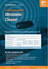 Ultrasonic Cleaner Compliance Logbook