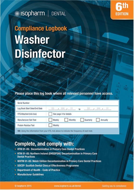 Washer Disinfector Compliance Logbook