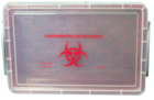 InstruBox Contaminated Instruments Red