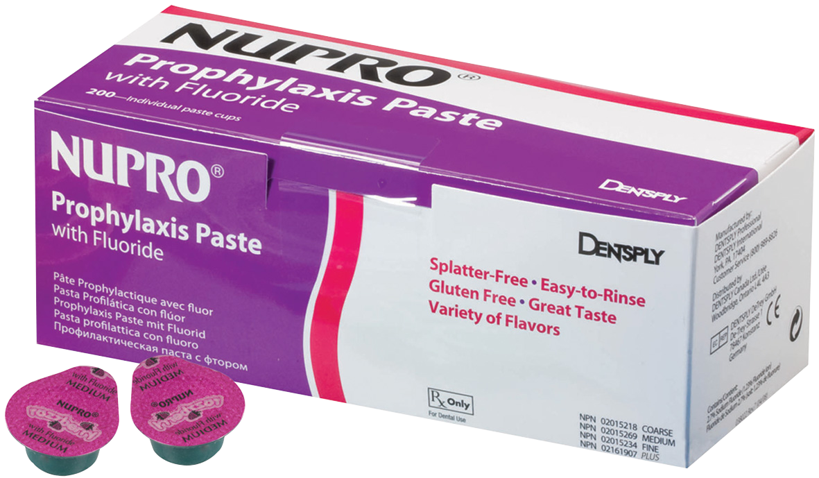 Dentsply Sirona Nupro Prophy Paste Razzberry Fluoride Fine 200pk 221020 ...