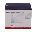 BD Blunt Fill Needle 18G 1.5" 100pk