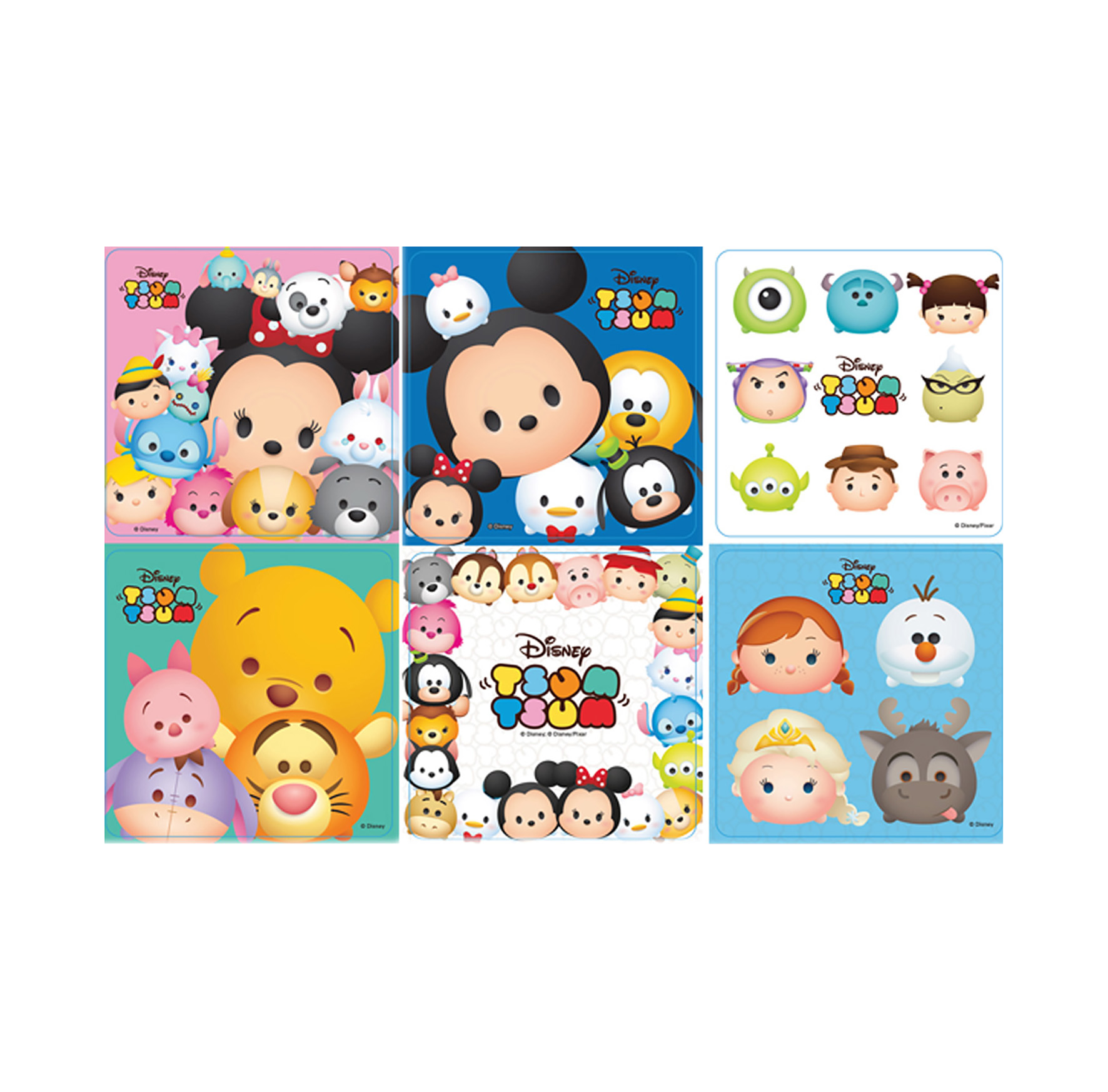 Stickers Tsum Tsum 100pk