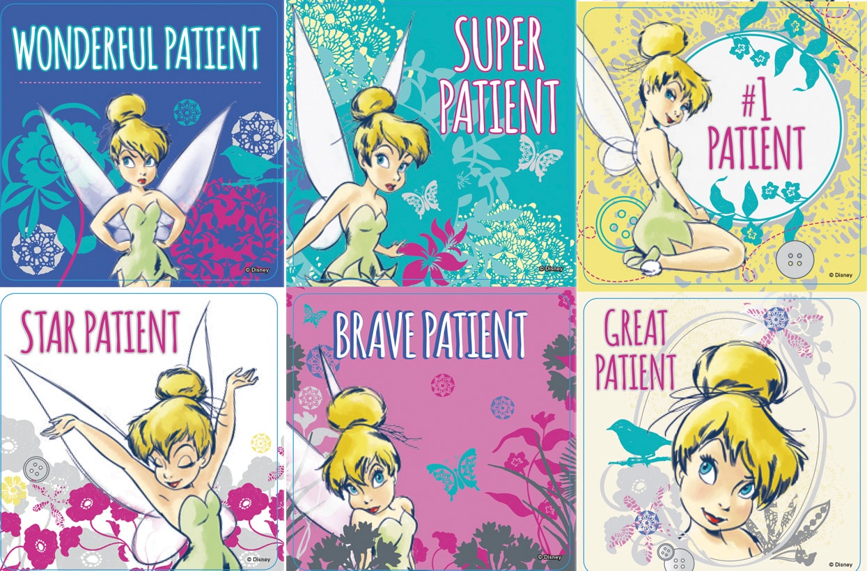 Stickers Tinkerbell Patient 100pk