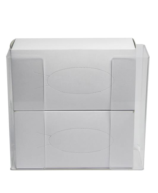 DEHP Glove Dispenser Double 28 x 24 x 9cm