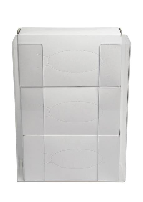 DEHP Glove Dispenser Triple 28 x 36 x 9cm