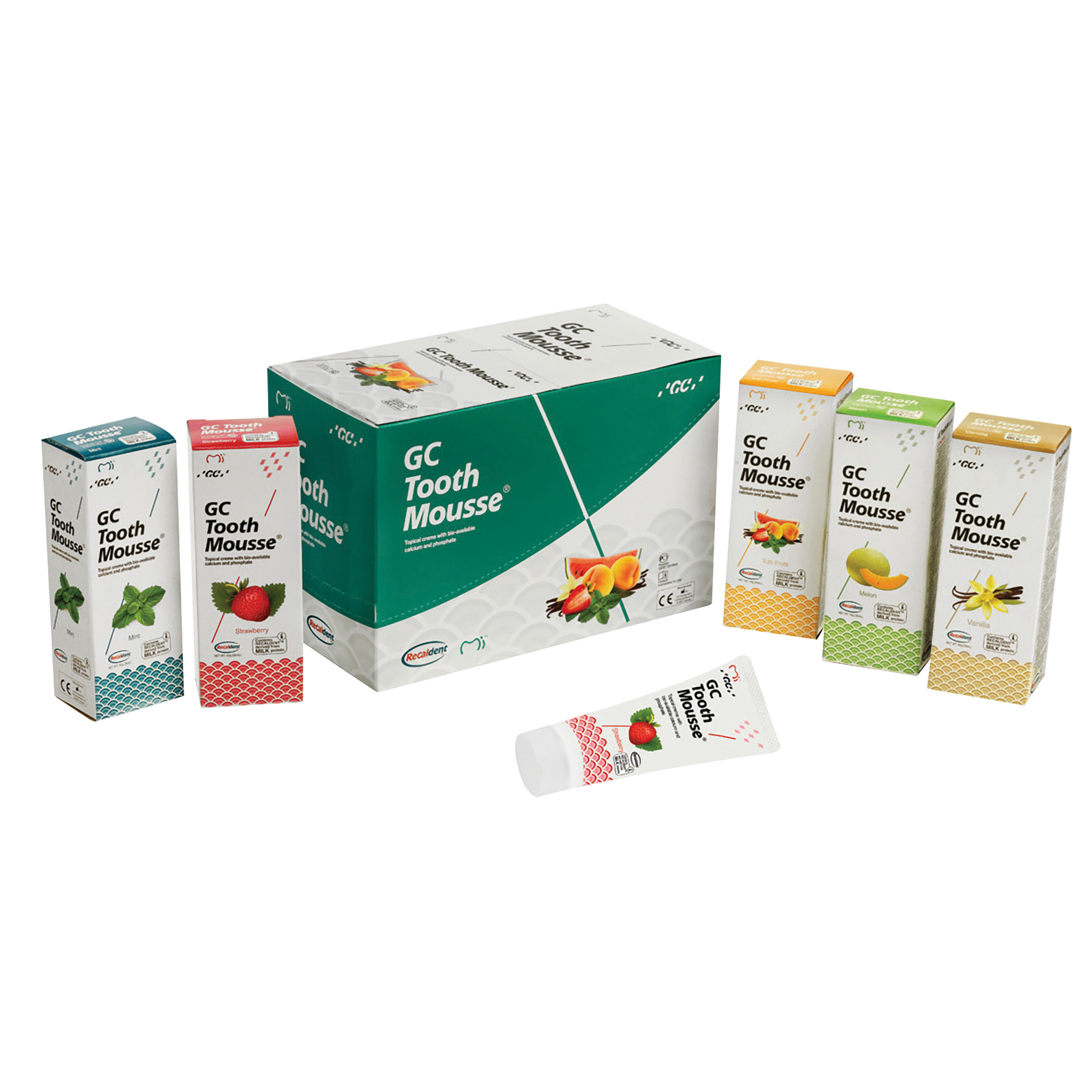 GC Tooth Mousse Assorted Pack 10pk