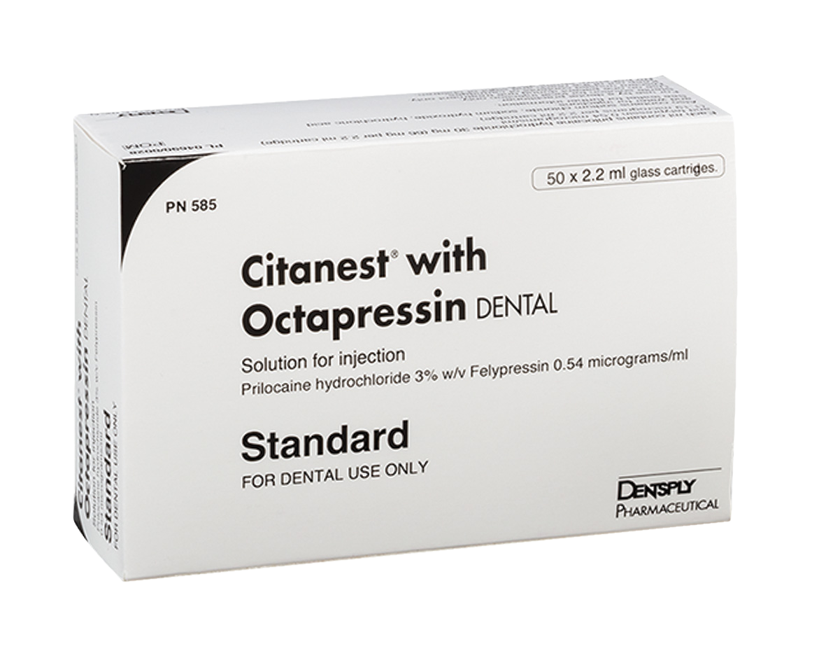 Citanest 3% with Octapressin Standard 50pk