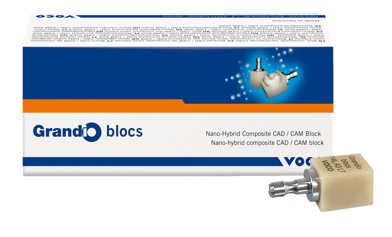 Grandio Blocs Size 12 Shade A1 (LT) Low Translucency 5pk