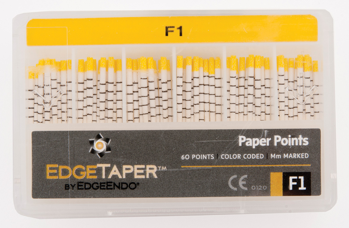 EdgeTaper Paper Point Size F1 60pk