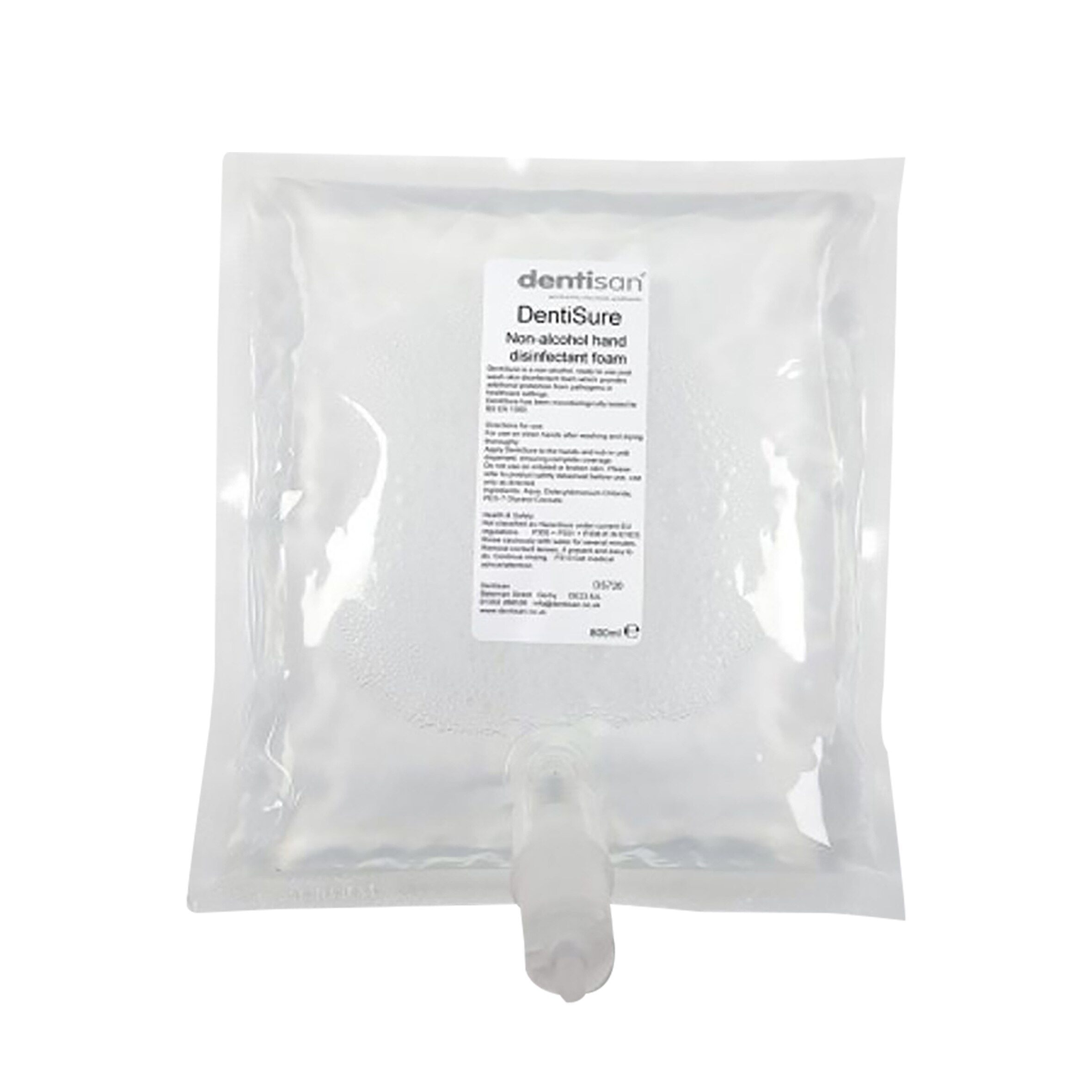 DentiSure Alcohol-Free Hand Foam 800ml 6pk