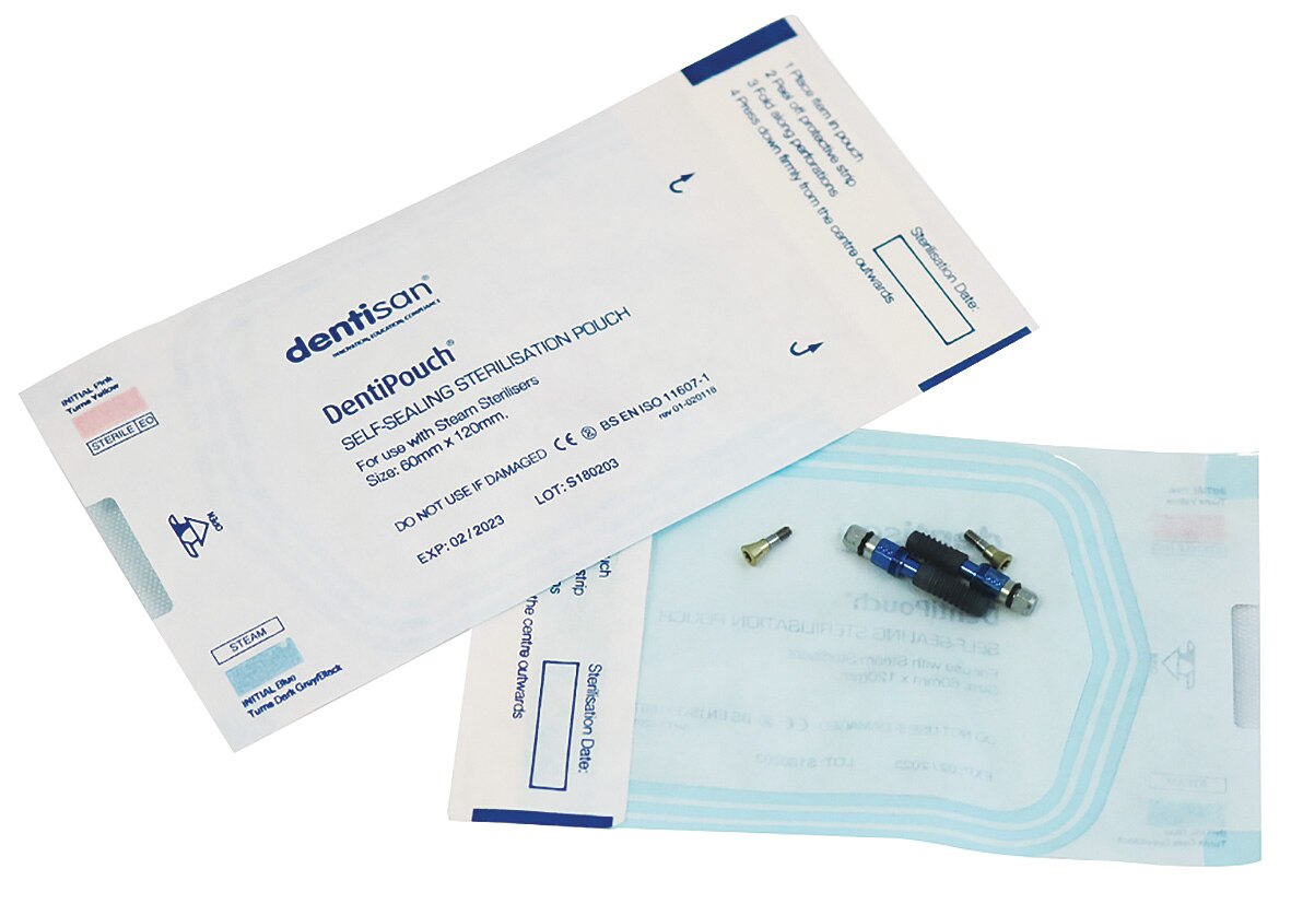 DentiPouch Self-Sealing 60 x 120mm 200pk