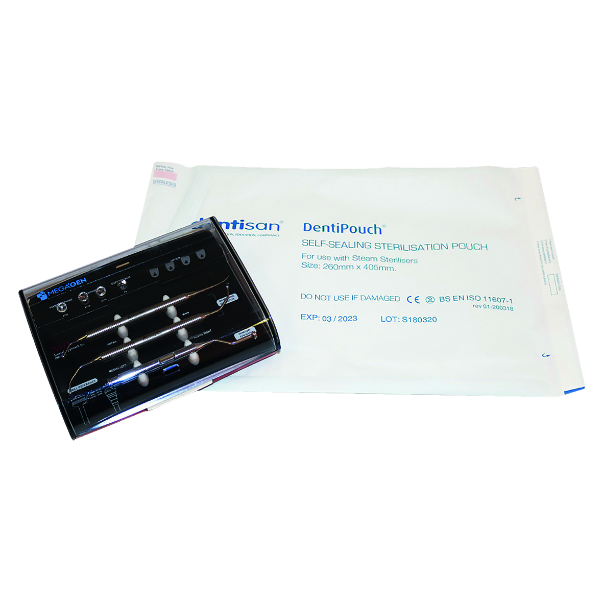 DentiPouch Self-Sealing 260 x 405mm 200pk