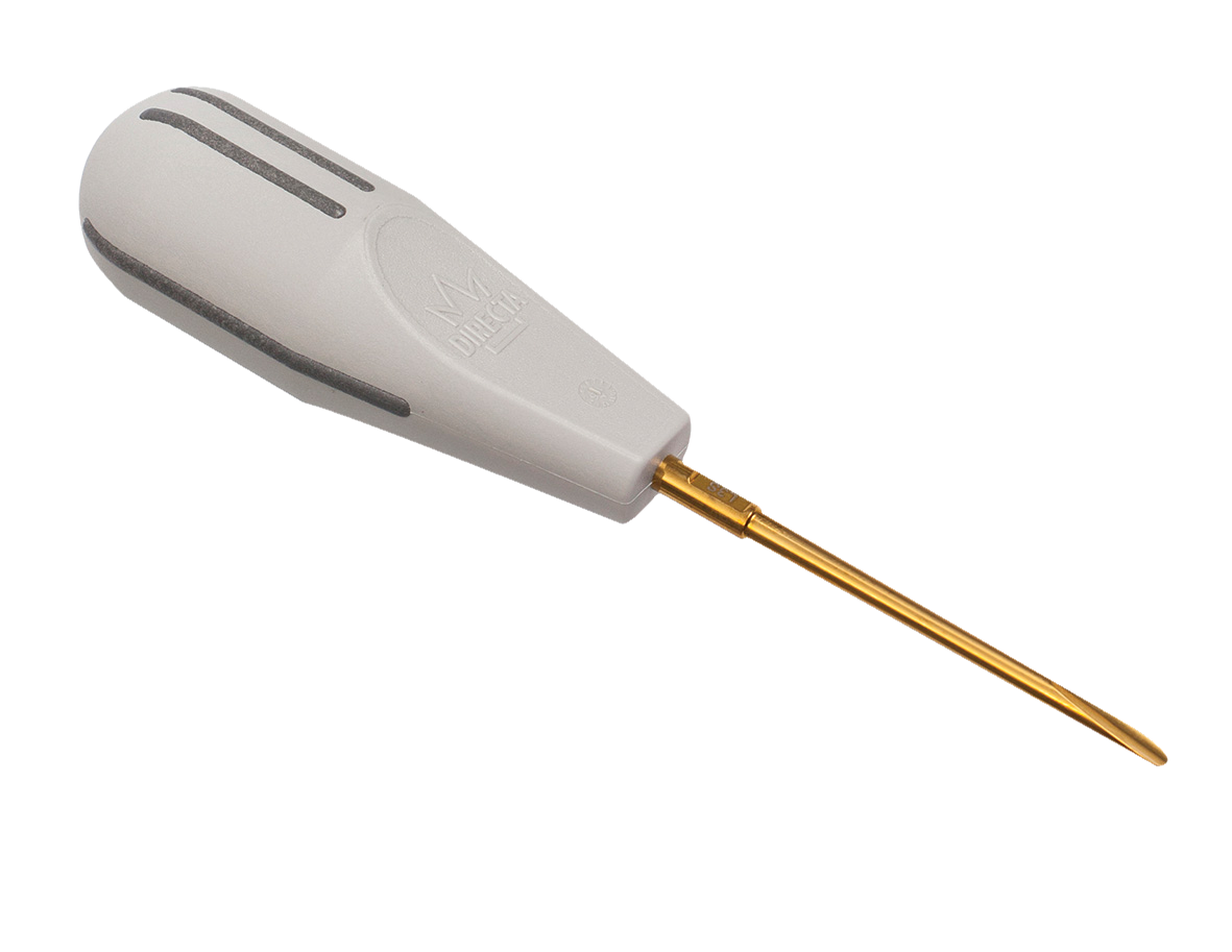 Luxator Titanium Periotome L3S 3.5mm Straight Grey