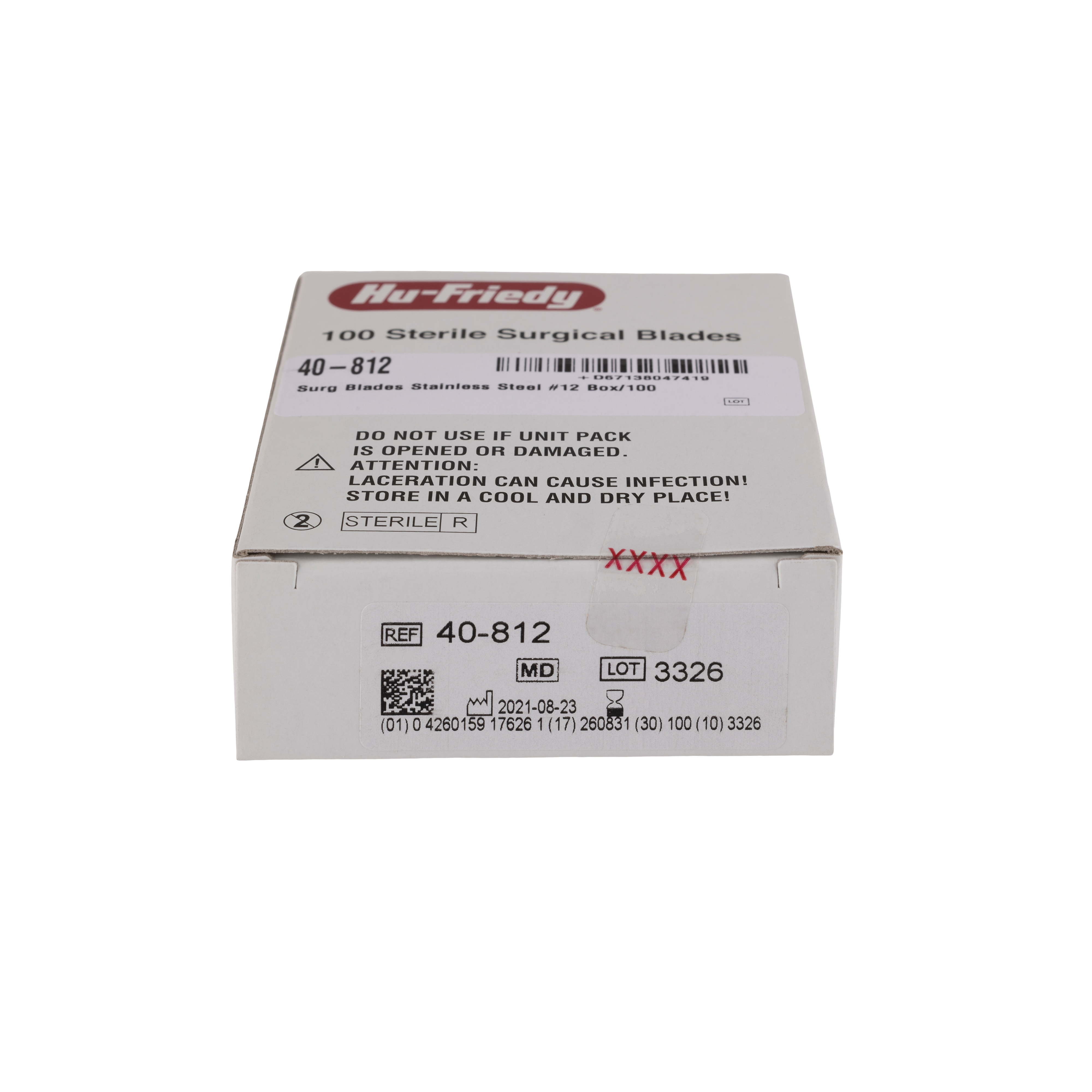 Sterile Scalpel Blades No 12 100pk