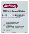Sterile Scalpel Blades No 15 100pk