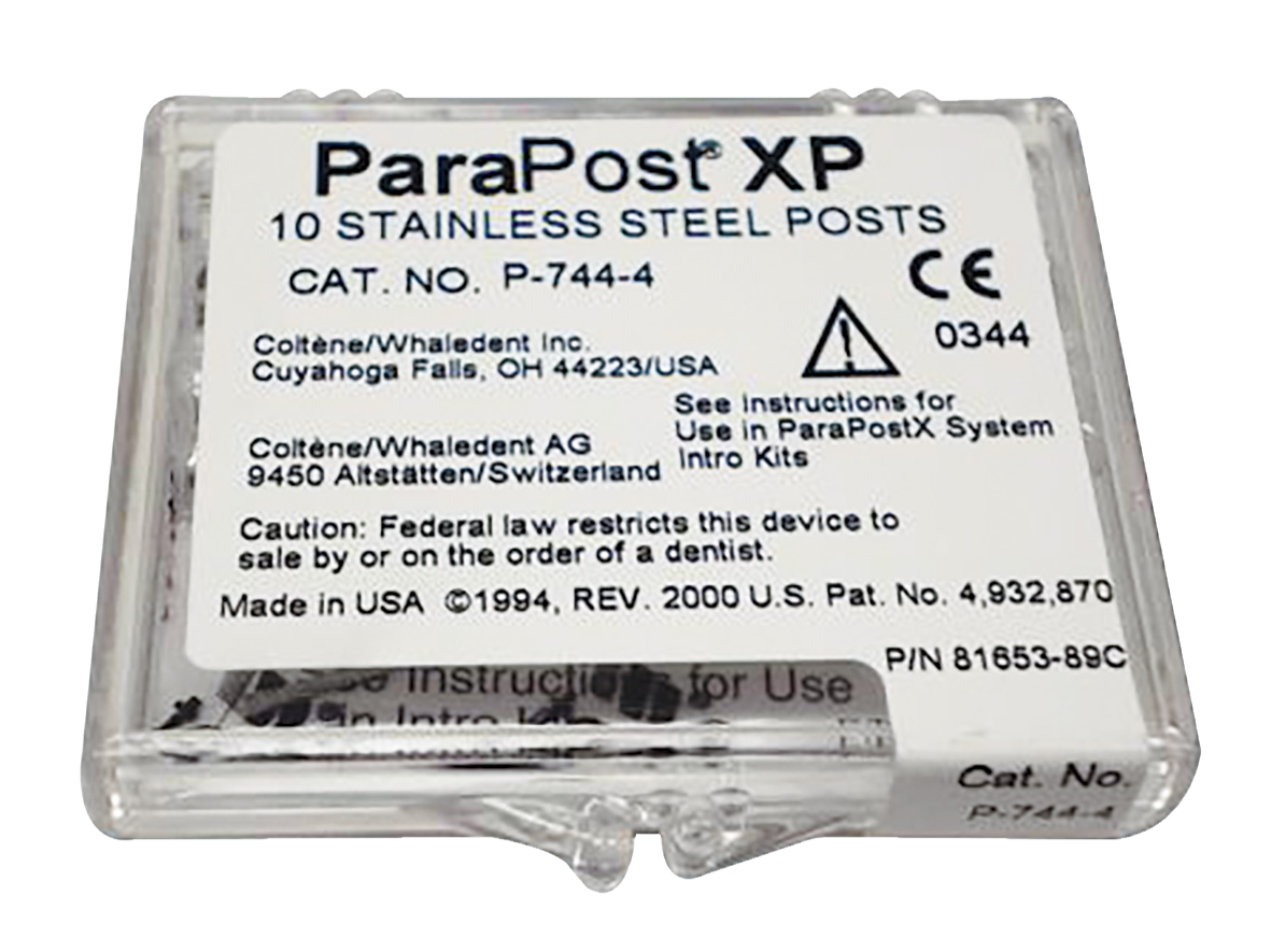 ParaPost XP Stainless Steel Size 3 0.90mm Brown 10pk