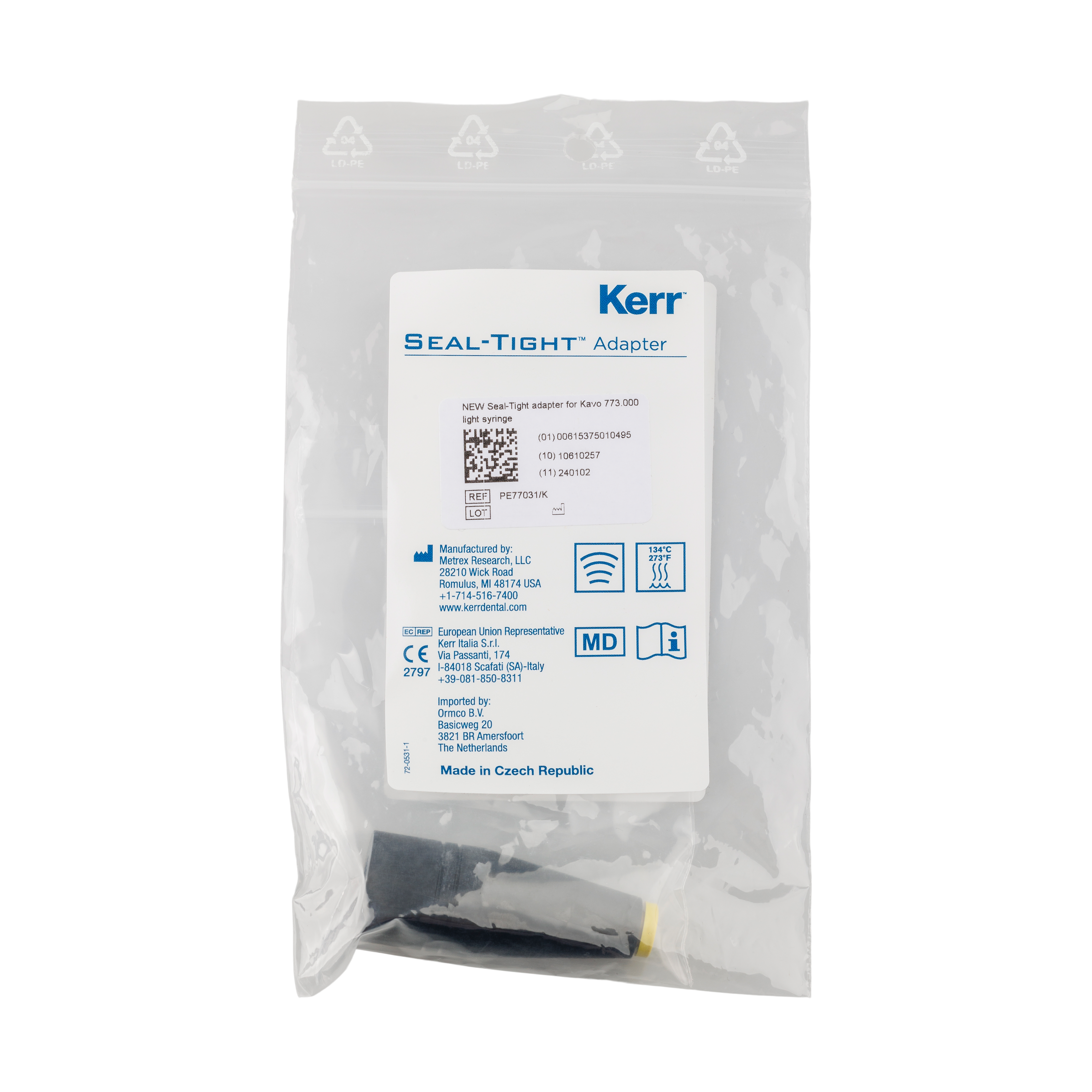 Seal-Tight Adapter for KaVo 773.000 Light Syringe