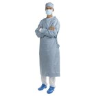 Spunlace Gown Sterile Blue Size Medium 12pk