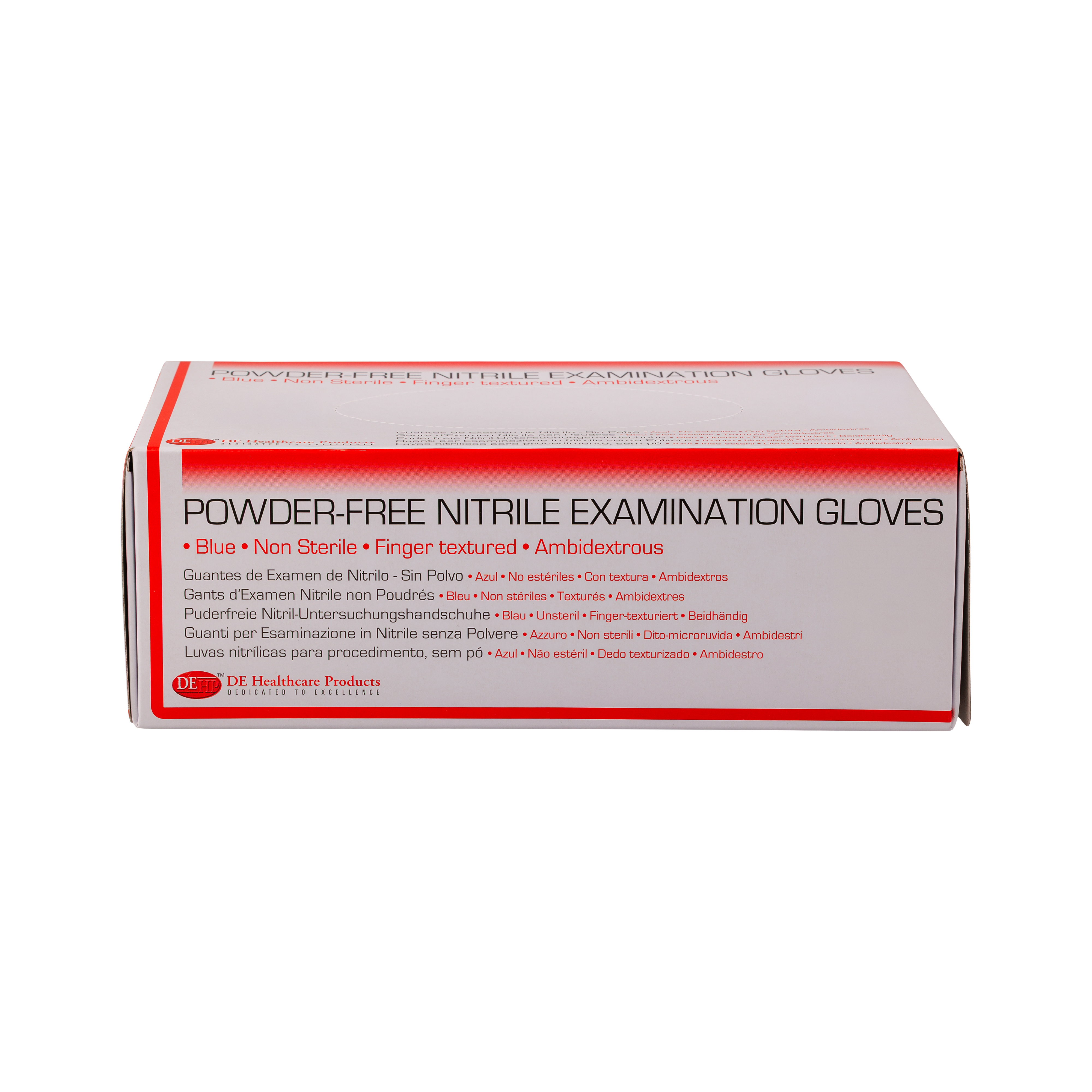 DEHP Gloves Nitrile Exam Powder-Free Blue X-Large 180pk