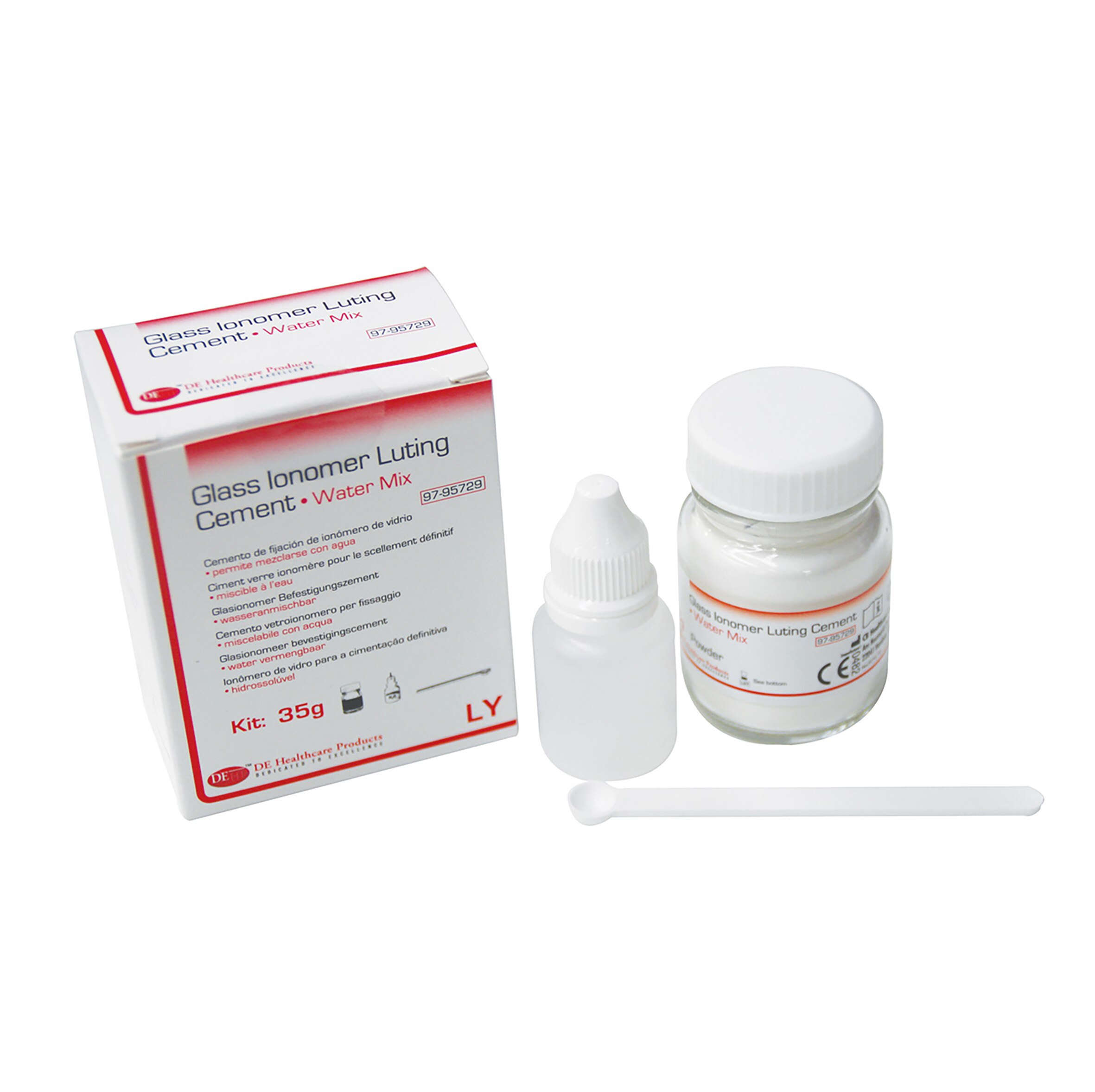 DEHP Glass Ionomer Luting Cement 35g (Water Mix)