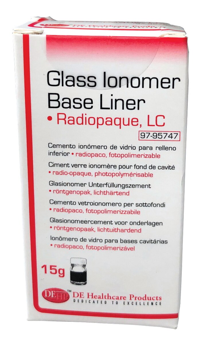 DEHP Glass Ionomer LC Baseliner Powder 15g
