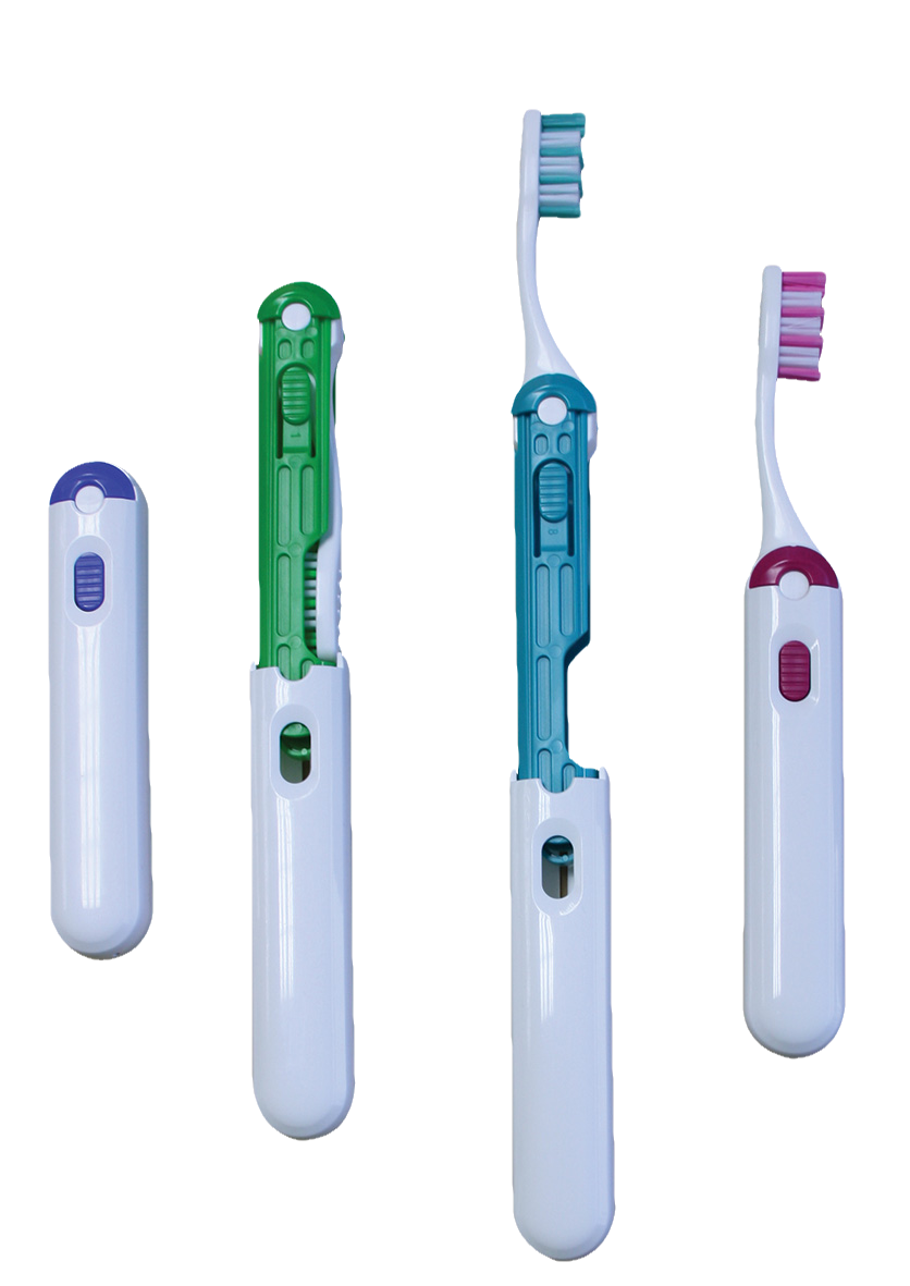 DEHP Toothbrush Travel Assorted Colours 1pk