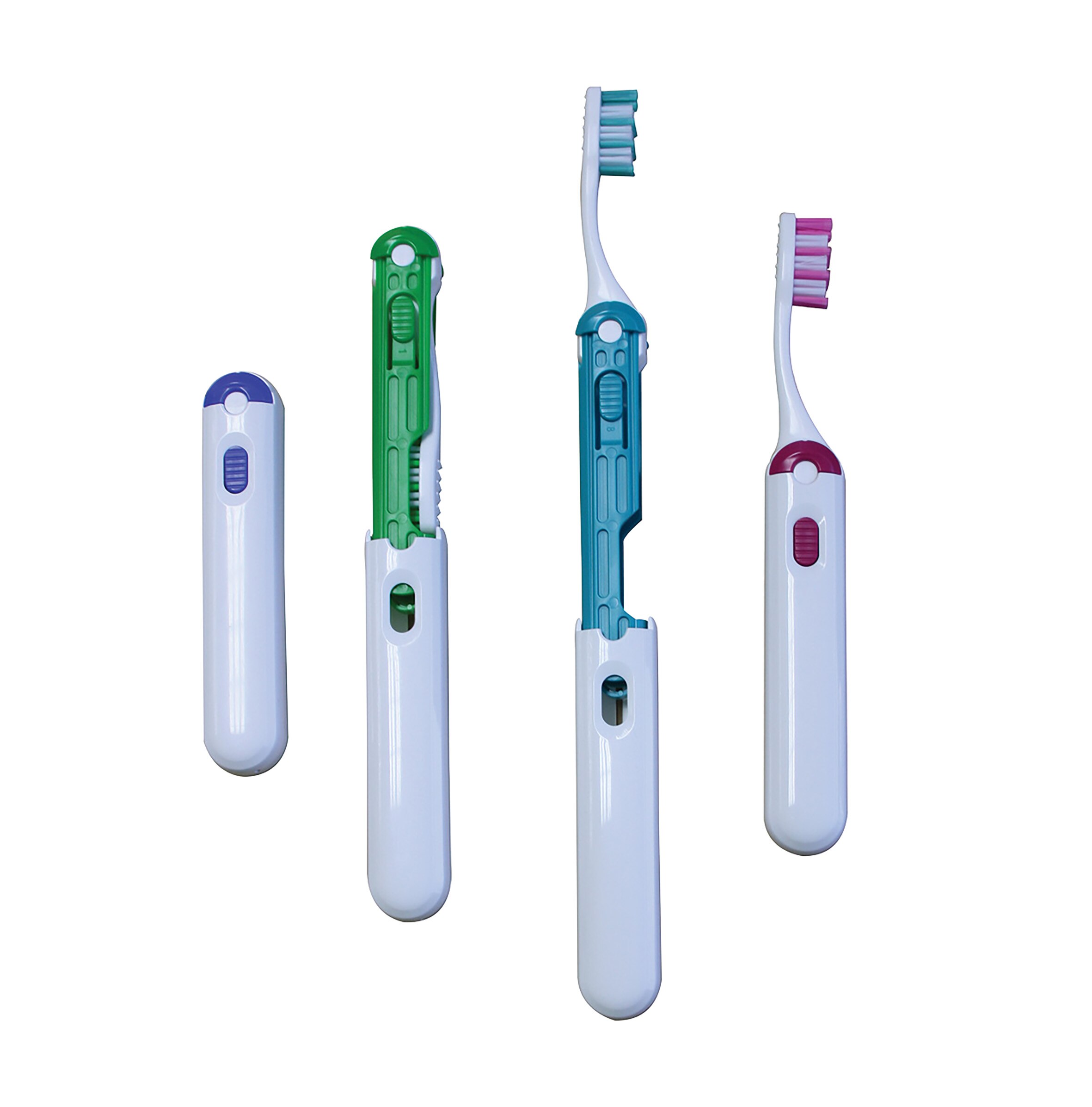 DEHP Toothbrush Travel Assorted Colours Case of 30
