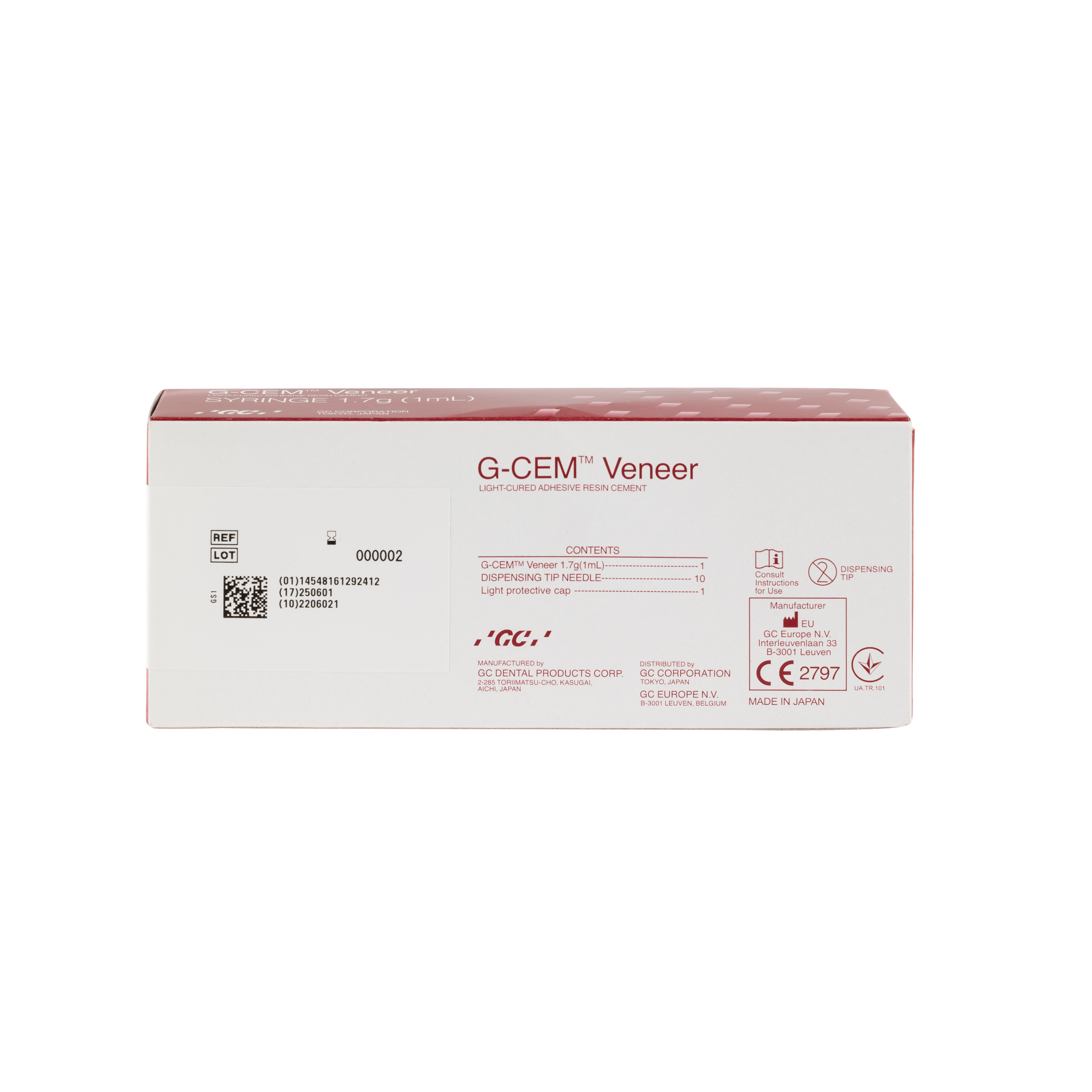 G-CEM Veneer Refill Opaque 1.7g