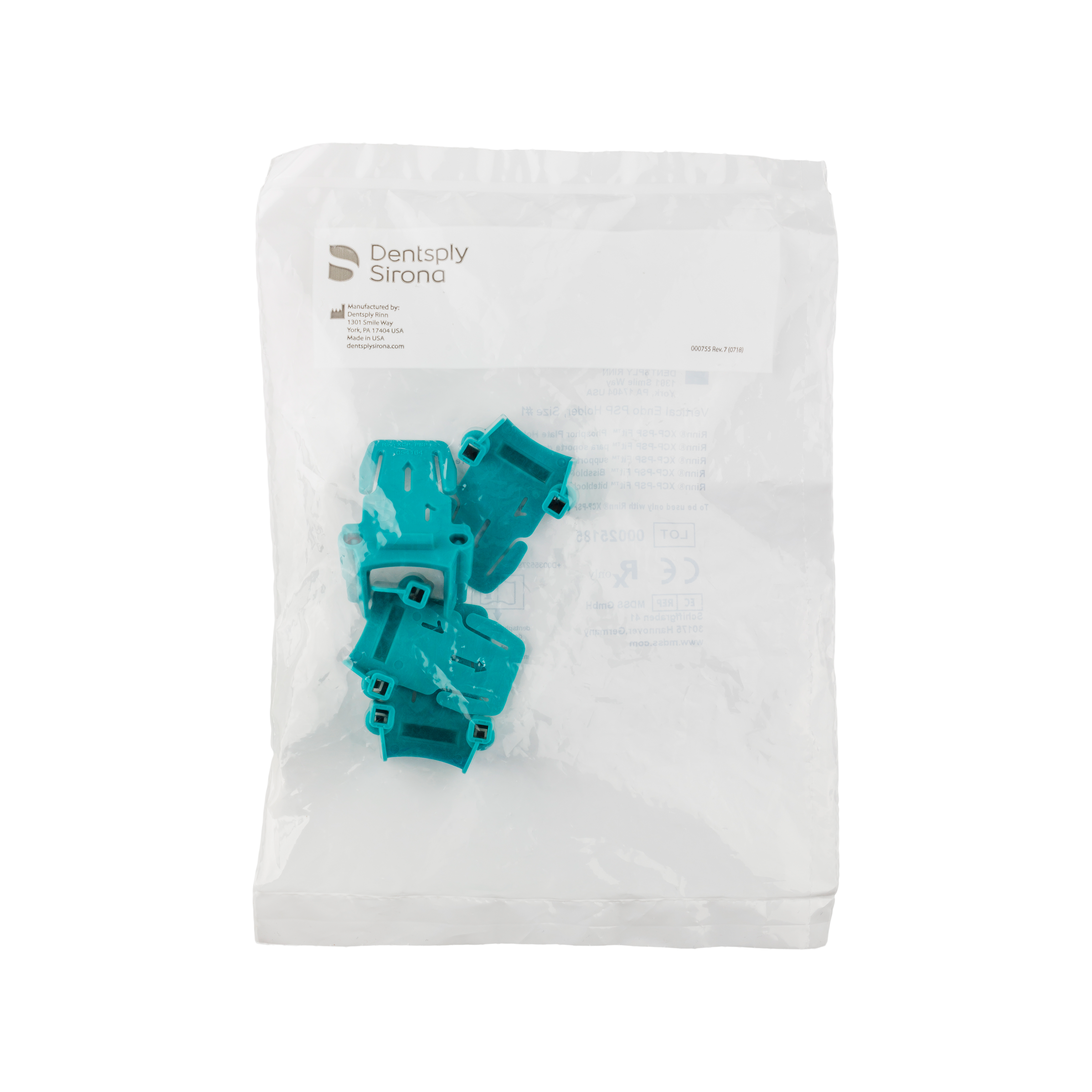 Rinn XCP-PSP Fit Plate Holder Vertical Endo Size 1 4pk