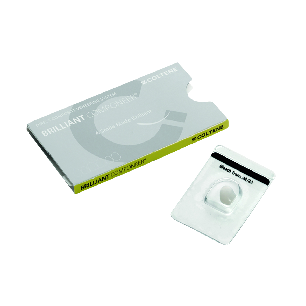 BRILLIANT COMPONEER Refill Lower Jaw Translucent M 31