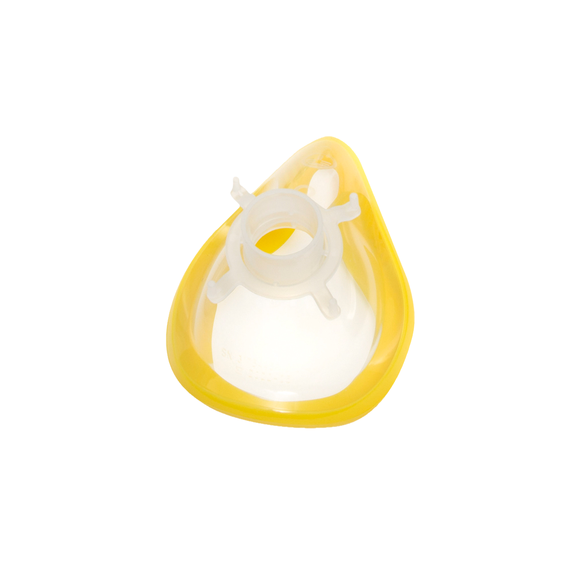 ClearLite Mask Size 3 Sml Adult 22F Fitting Yellow