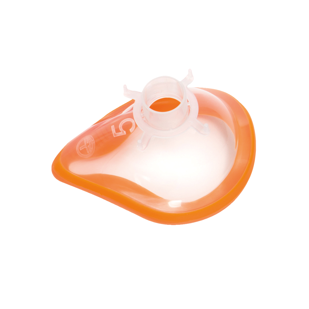 ClearLite Mask Size 5 Lrg Adult 22F Fitting Orange