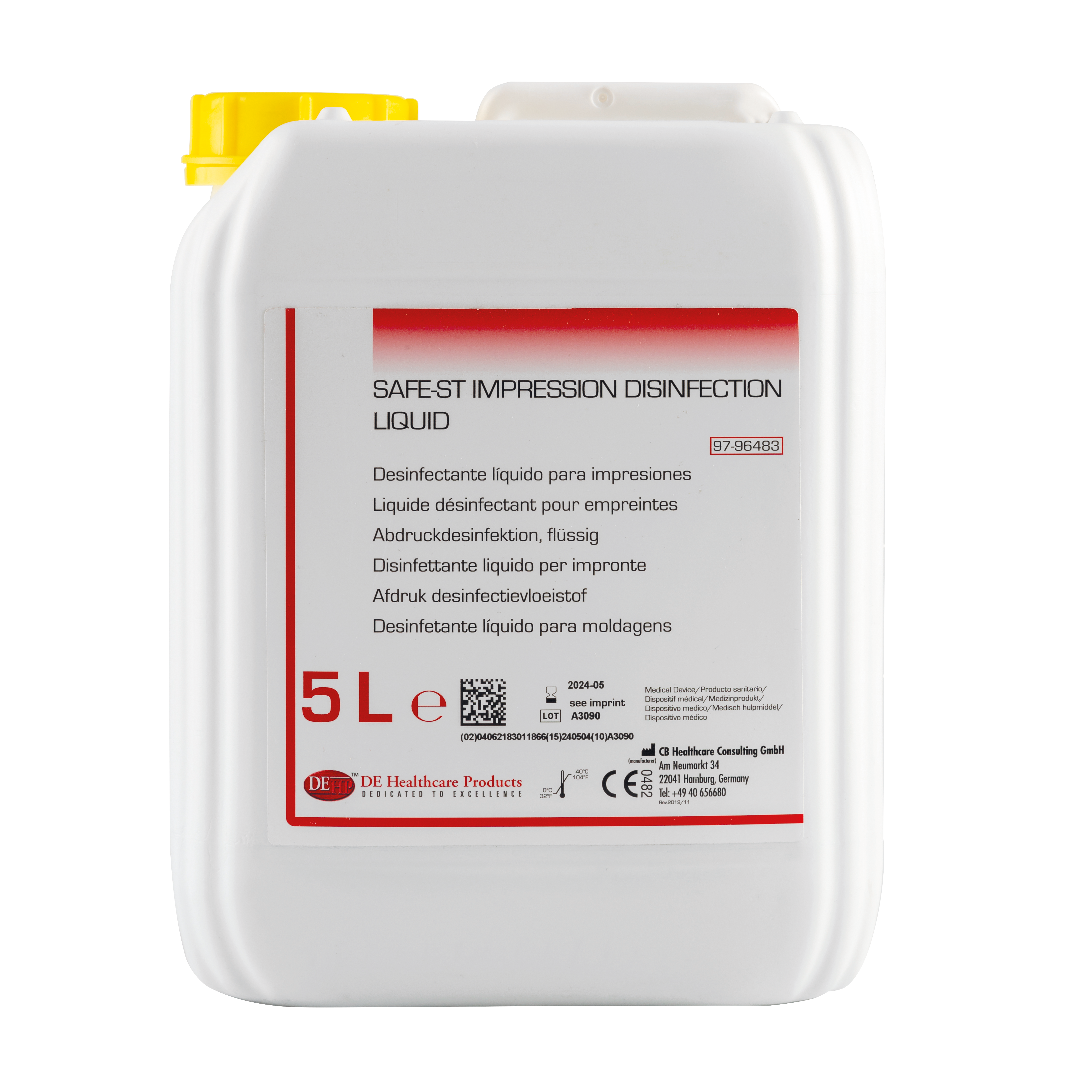 DEHP Safe-ST Impression Disinfection 5L