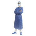 Non-Sterile Microfibre Gown Size Medium 12pk