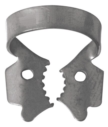 Cyber Rubber Dam Clamp Winged No.12A Serrated Lower Right Molars