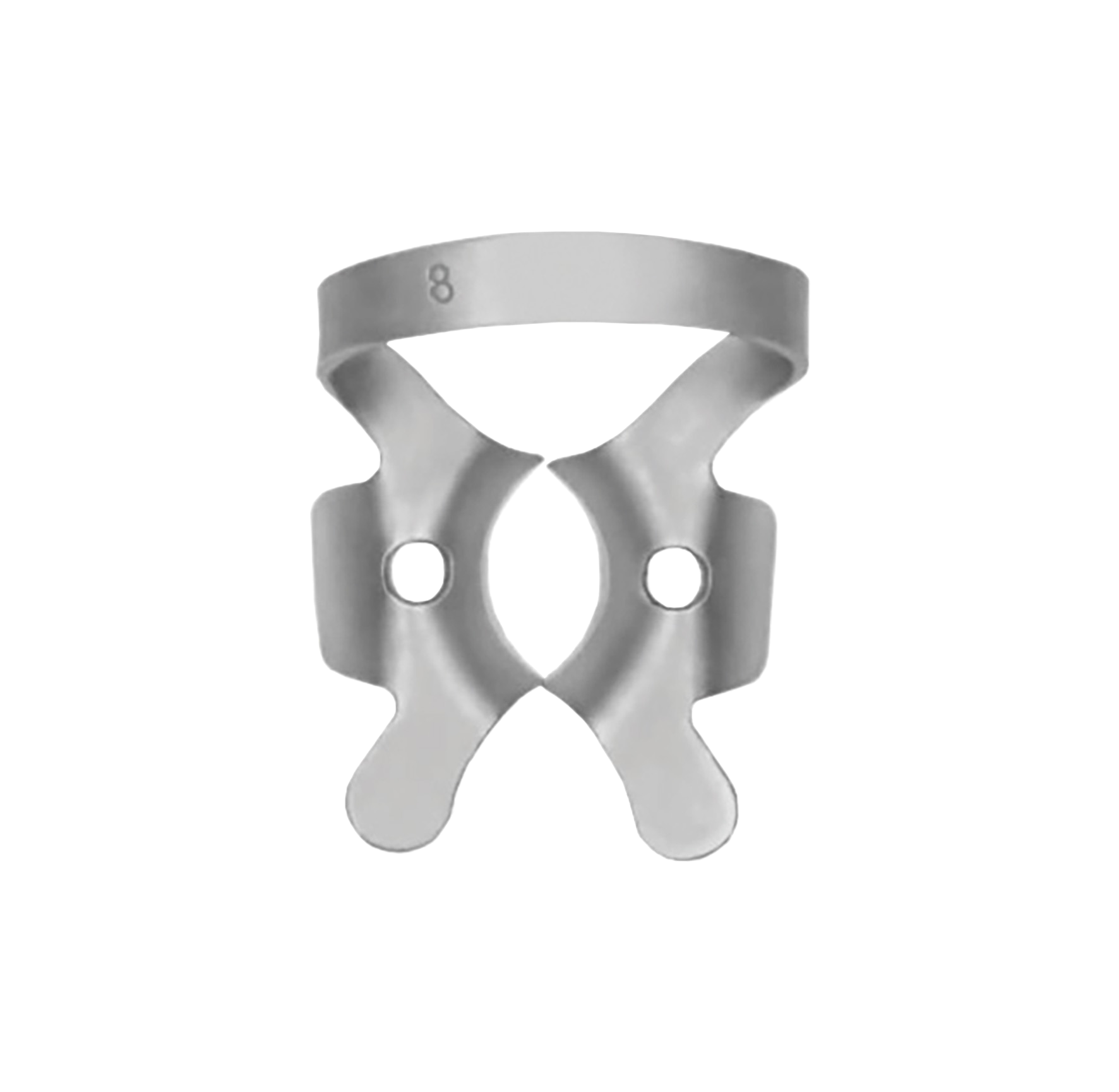 Cyber Rubber Dam Clamp Winged No.8 Upper Molars
