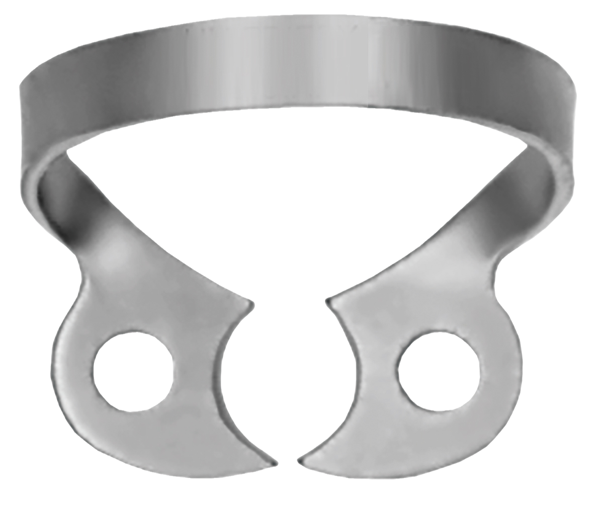 Cyber Rubber Dam Clamp Wingless No.W2 Premolars