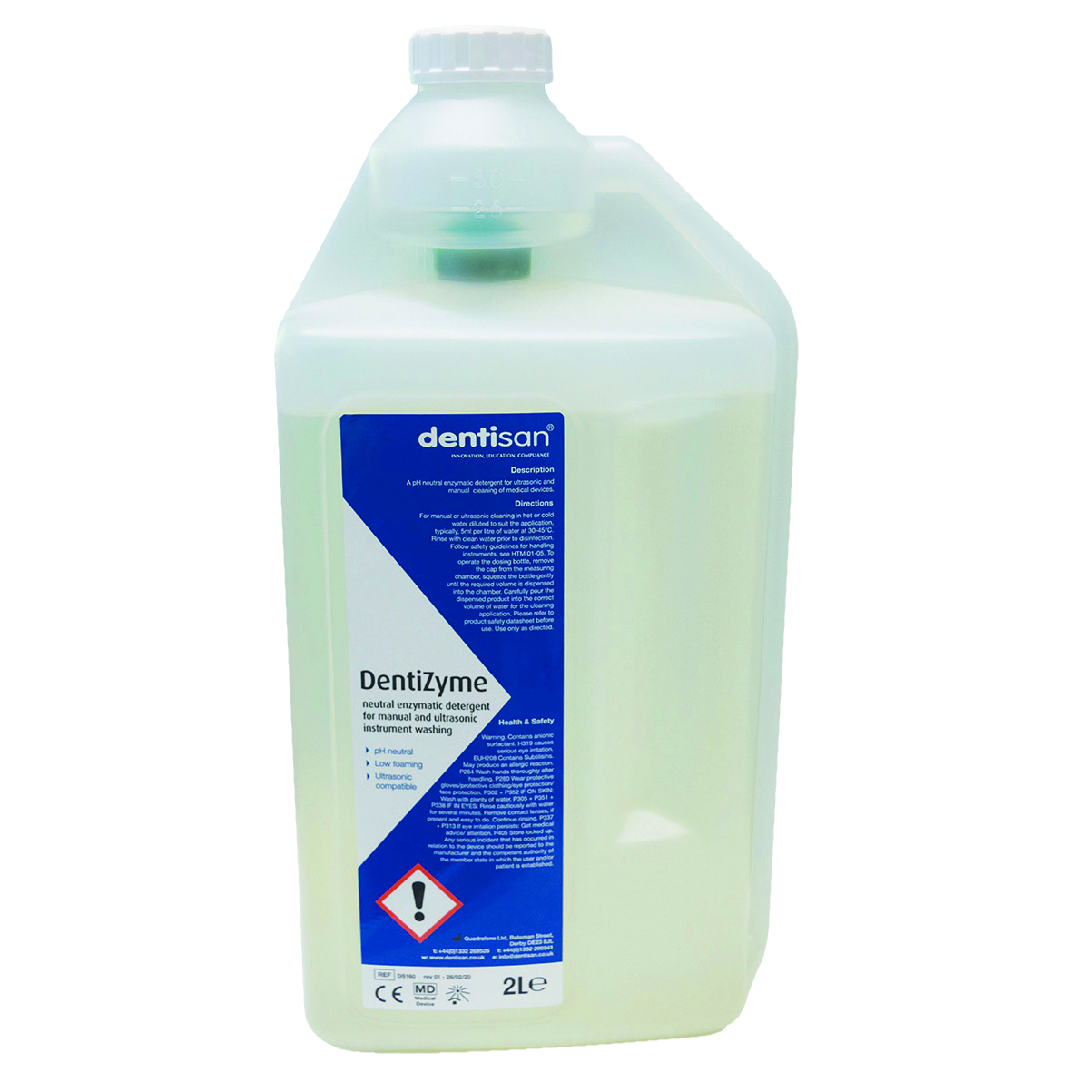 Dentizyme Neutral Enzymatic Detergent 2L