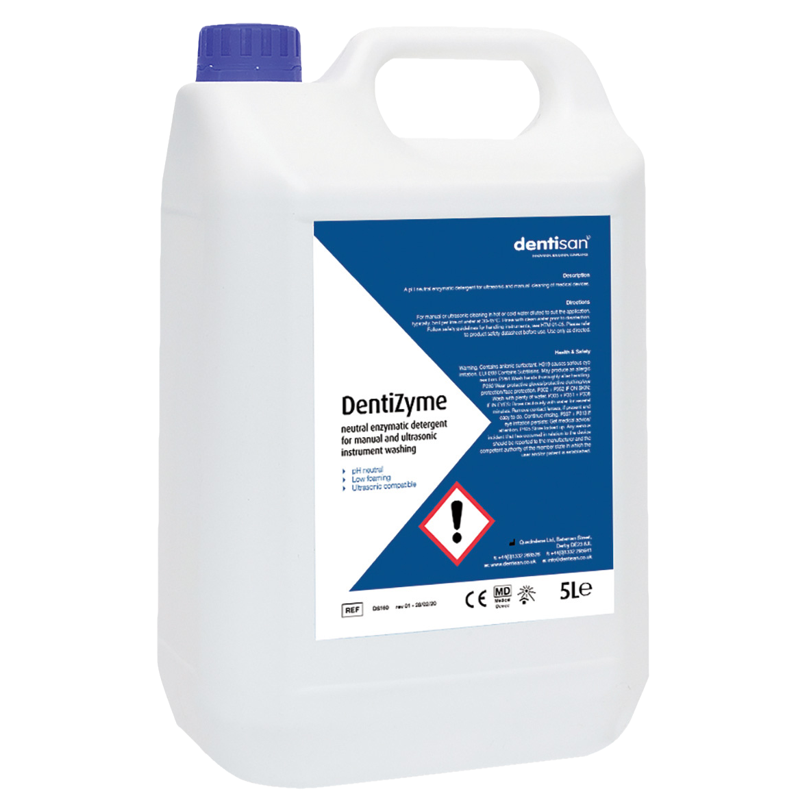 Dentizyme Neutral Enzymatic Detergent 5L