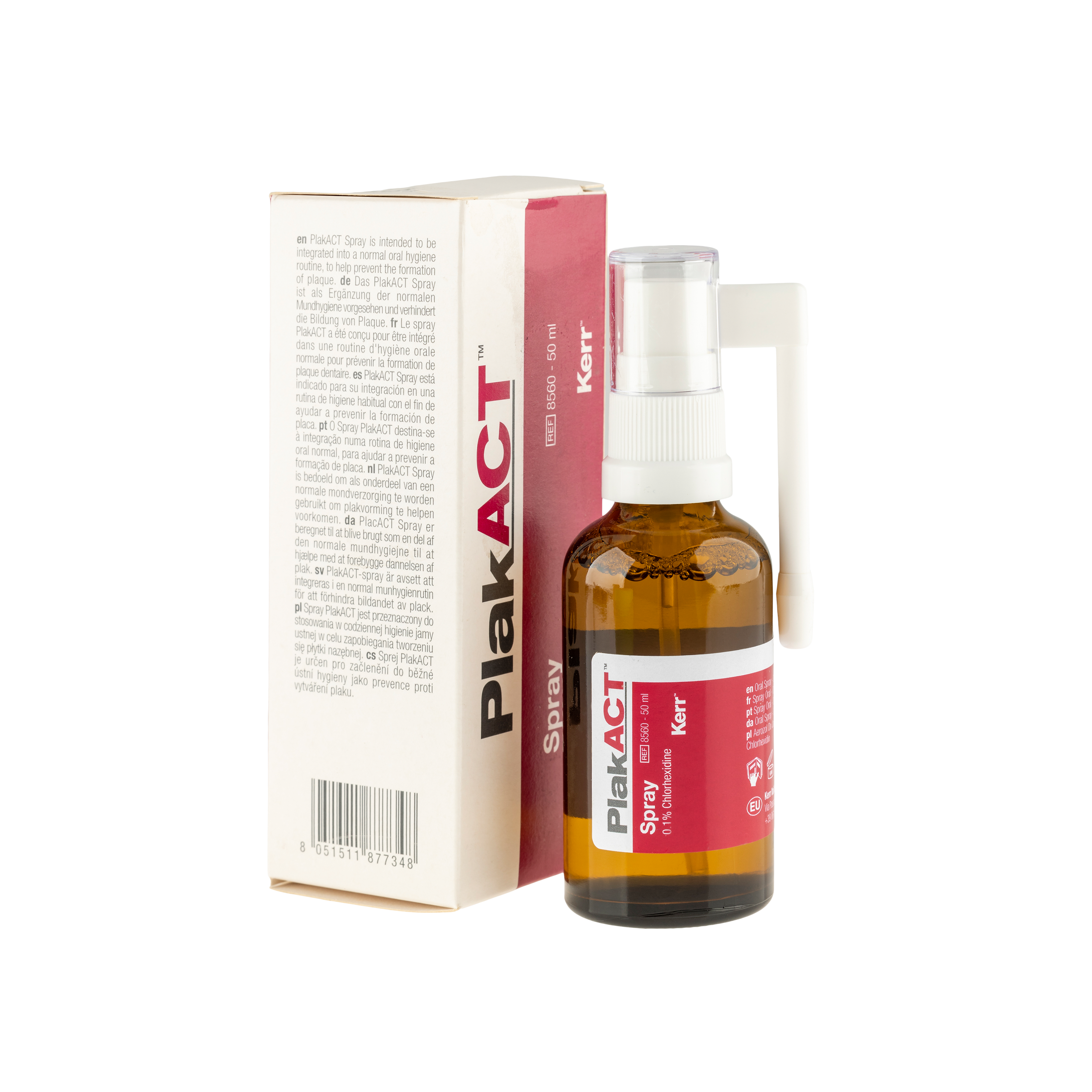 PlakACT Spray 0.1% Chlorhexidine 50ml