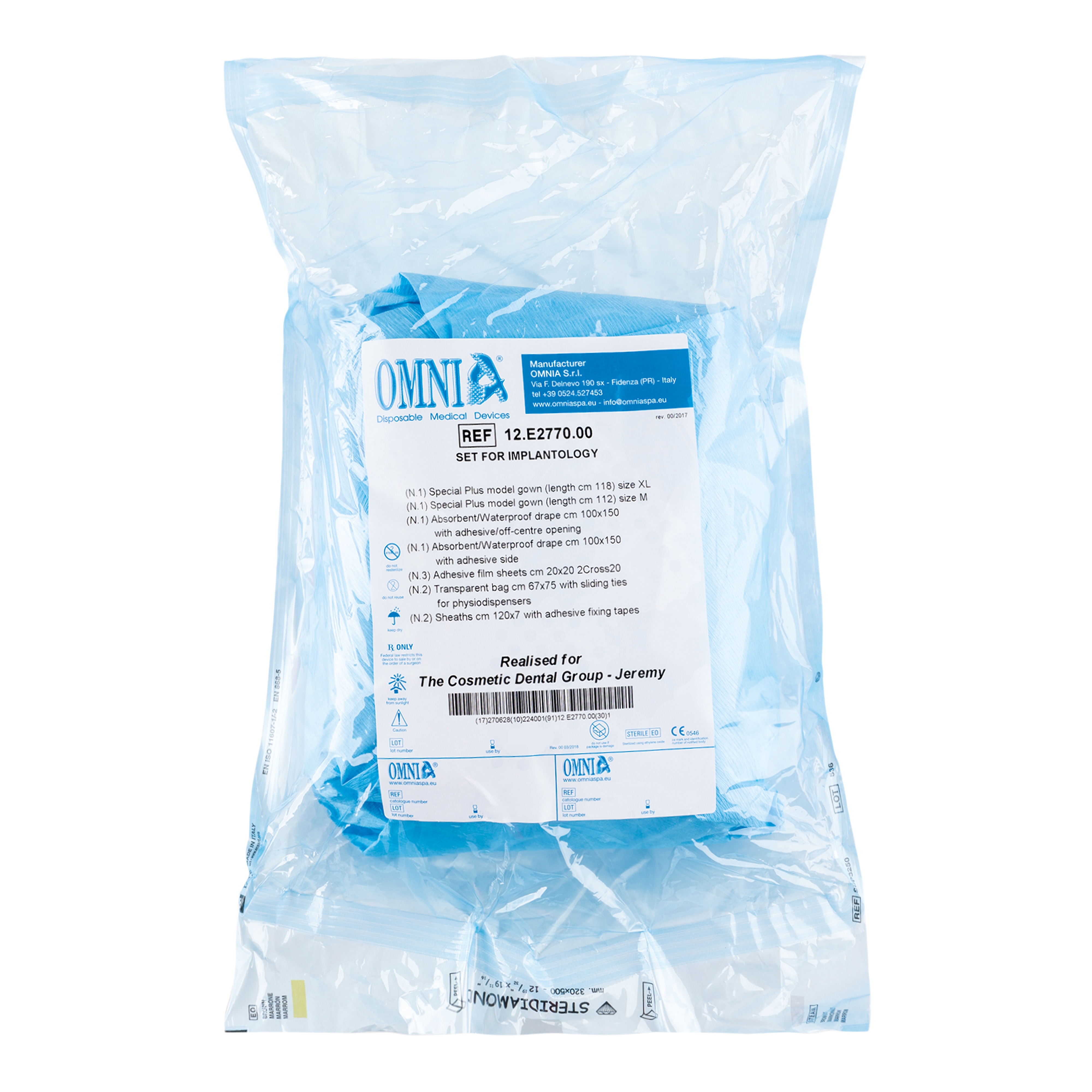 Omnia Drape Pack for Implantology