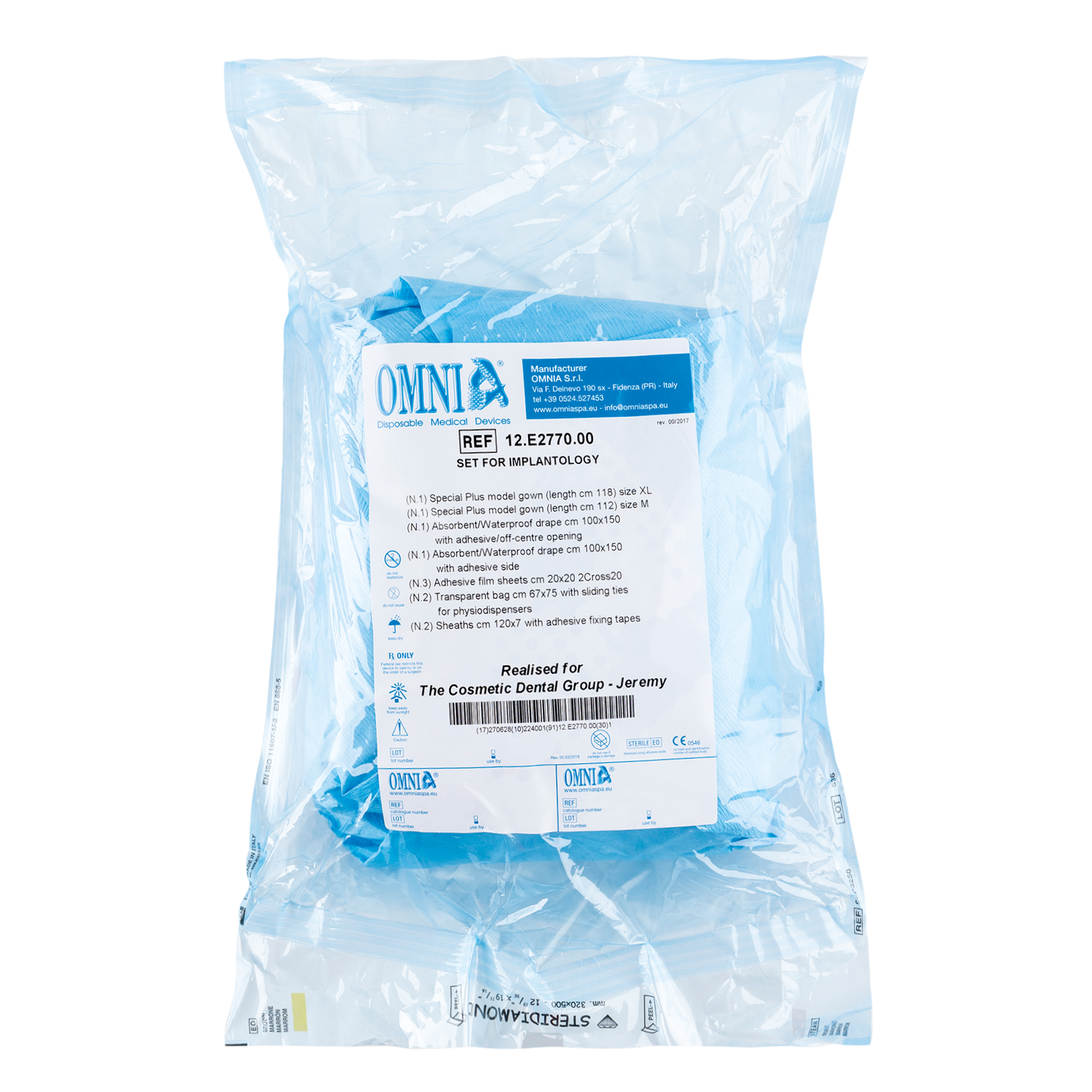 Omnia Drape Pack for Implantology