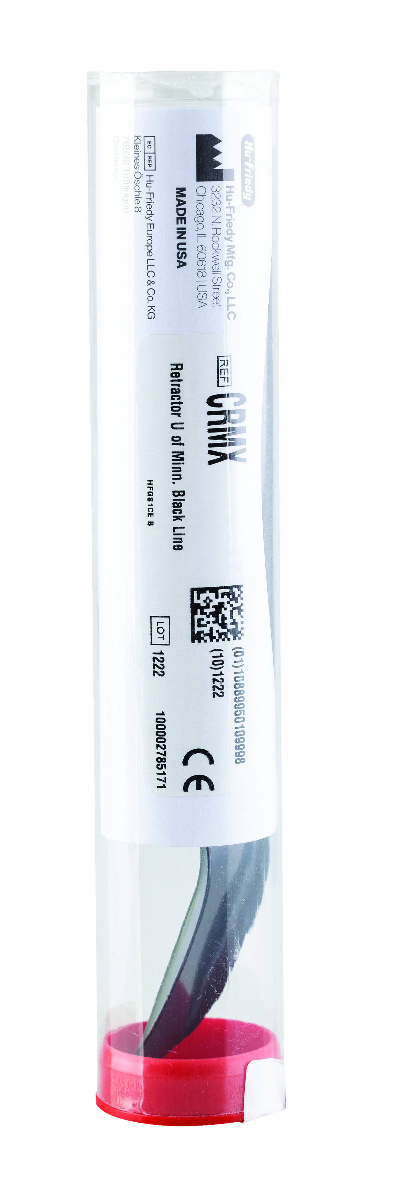 Black Line University of Minnesota Retractor