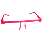 DEHP Face Shield Visor Frame Red + 6 Visors