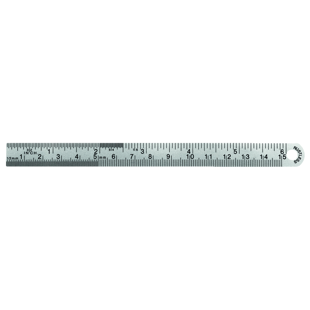 Stainless Steel Ruler 6"