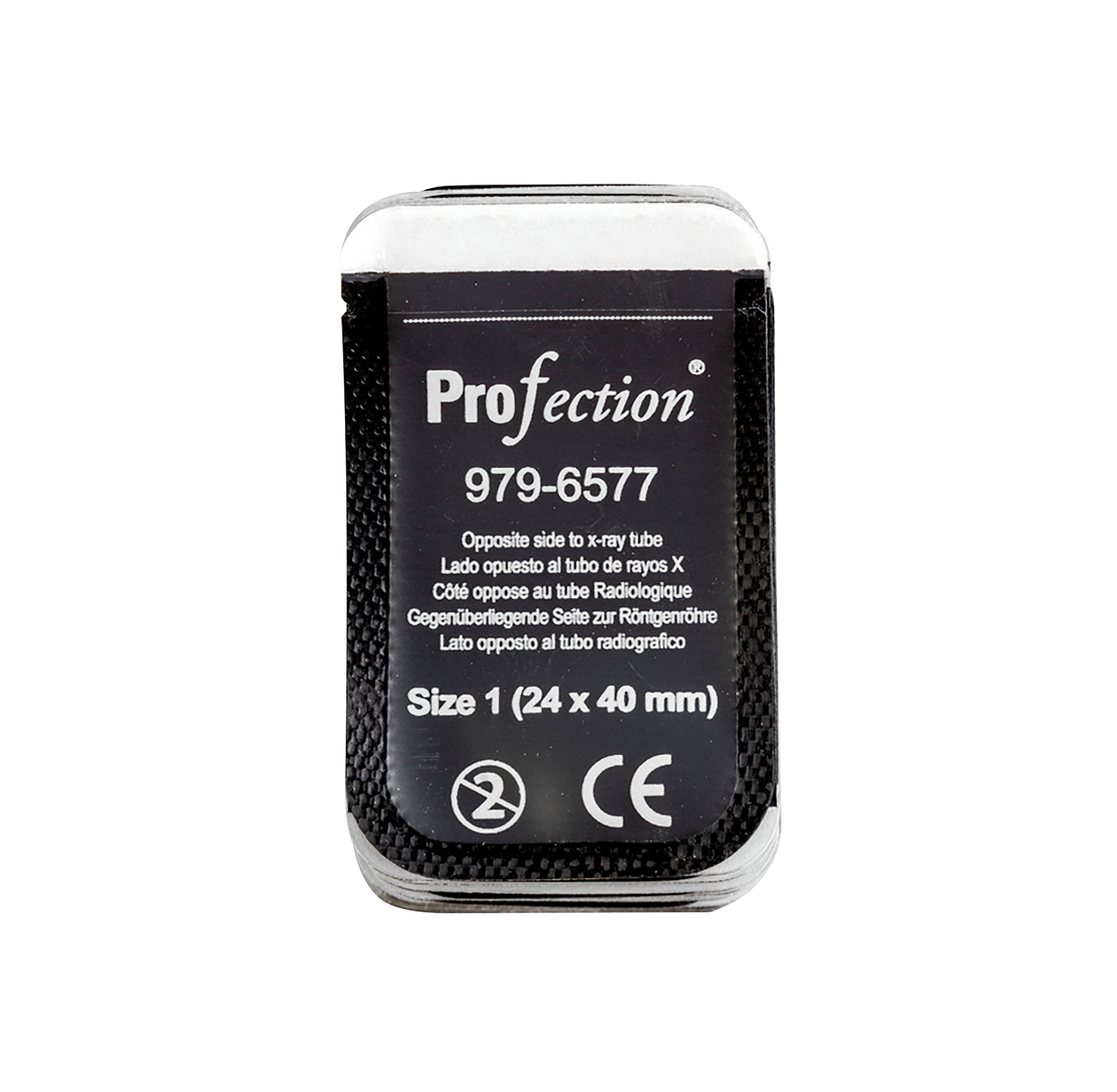 PF Barrier Envelope Black/Clear Size 1 100pk