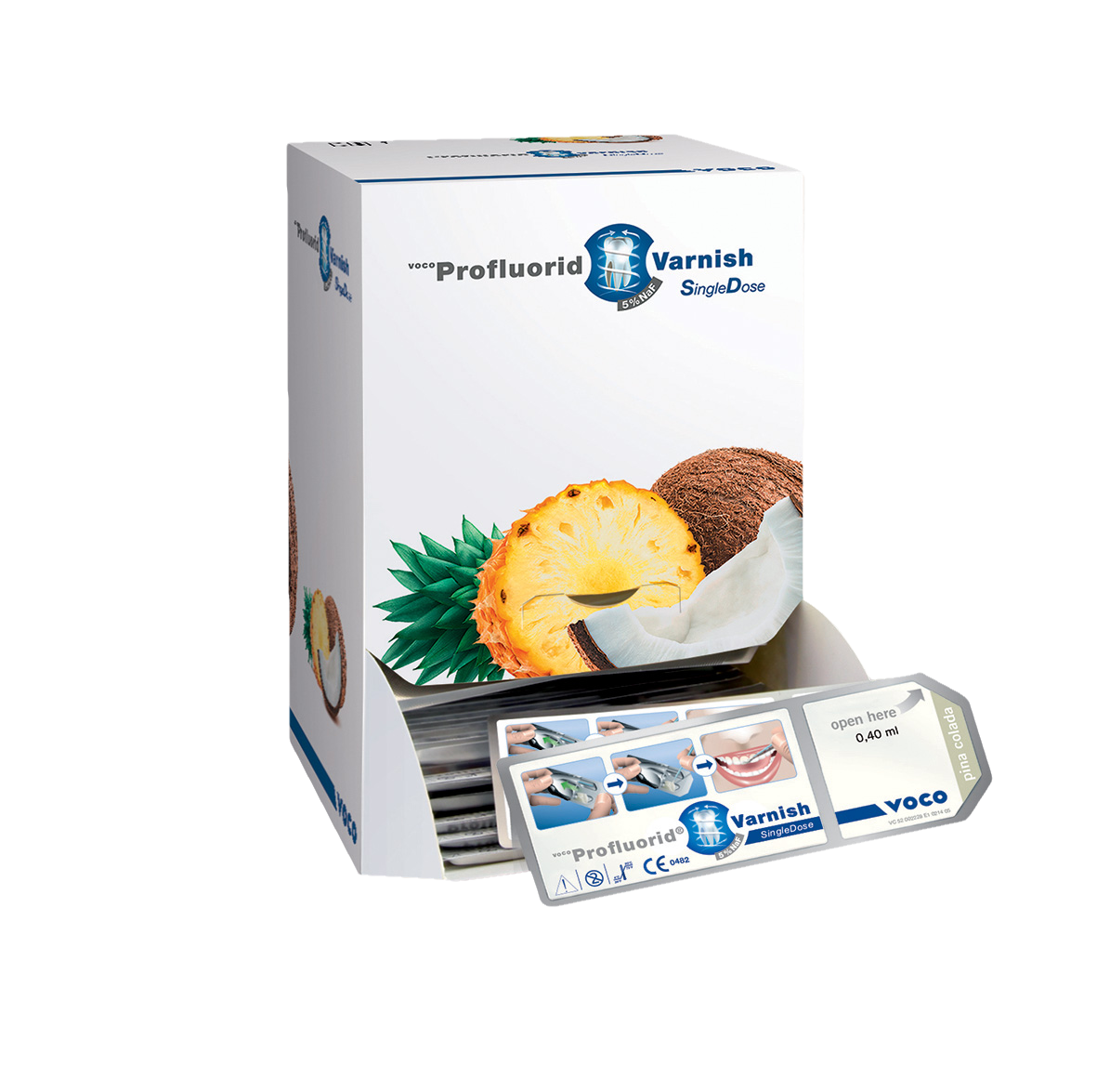 Profluorid Varnish Sgl Dse Pina Colada 0.4ml 200pk