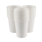DEHP Paper Cups PE 180ml White Recyclable 1000pk