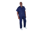 First Choice Unisex Scrub Set Navy Blue M