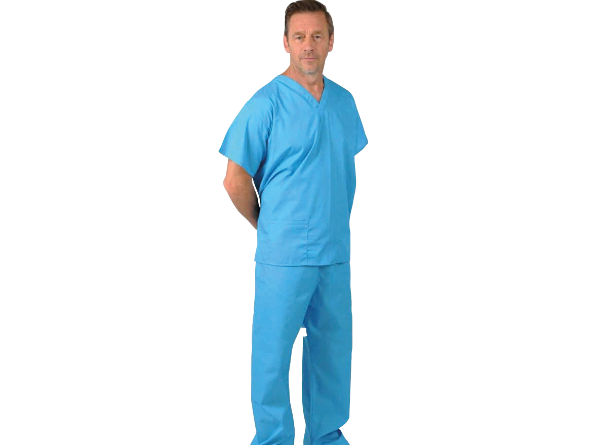 First Choice Unisex Scrub Set Turquoise M
